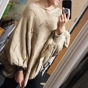 Sweater blouse top